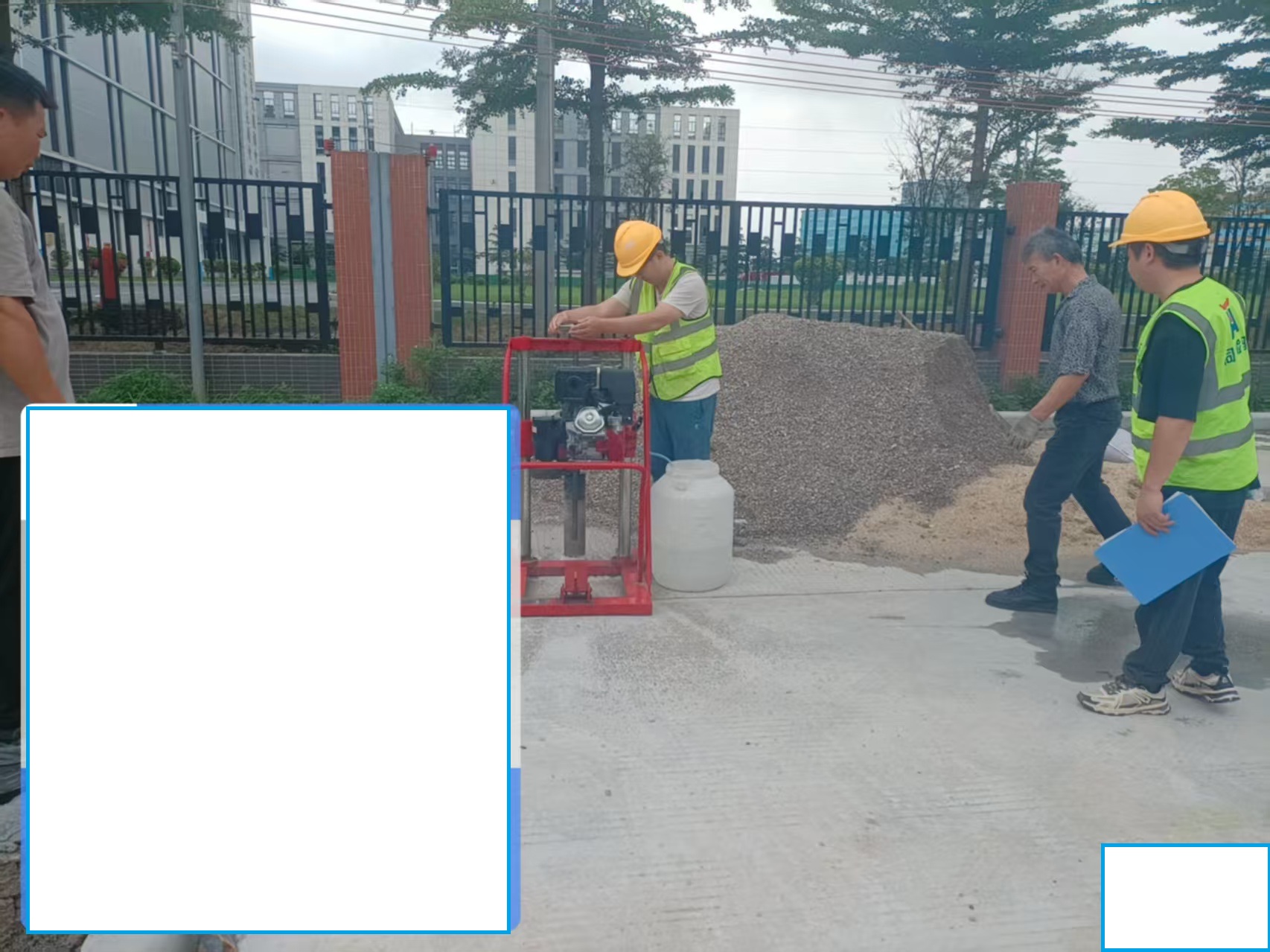Concrete Pavement Core Drilling & Dimensional Tolerance Verification