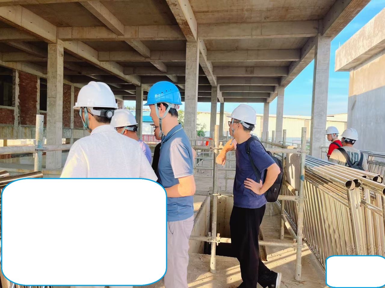 The water plant supervision meeting